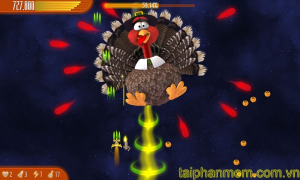 Chicken Invaders 5 Halloween Game bắn gà phiên bản Halloween cho Android
